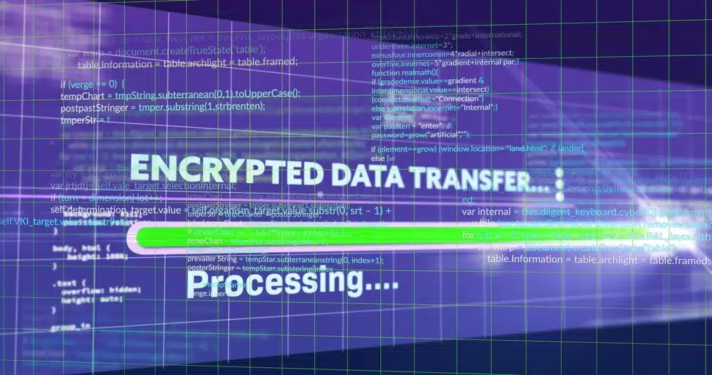  Encrypted data transfer