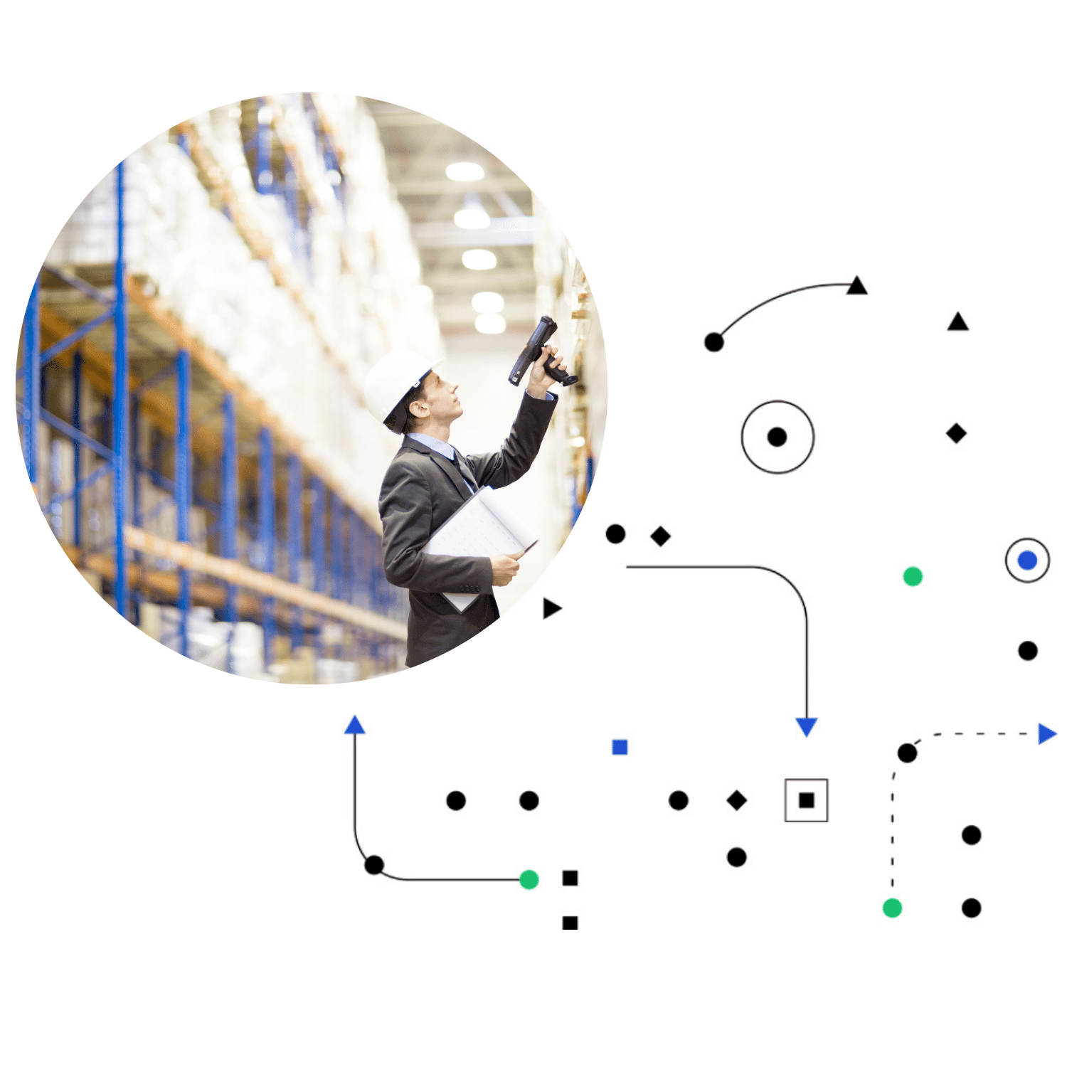 supply chain analytics problem concept