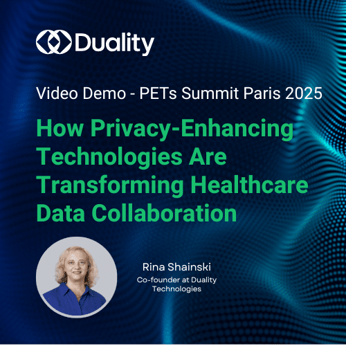 PETs Summit Paris 2025 Duality Session