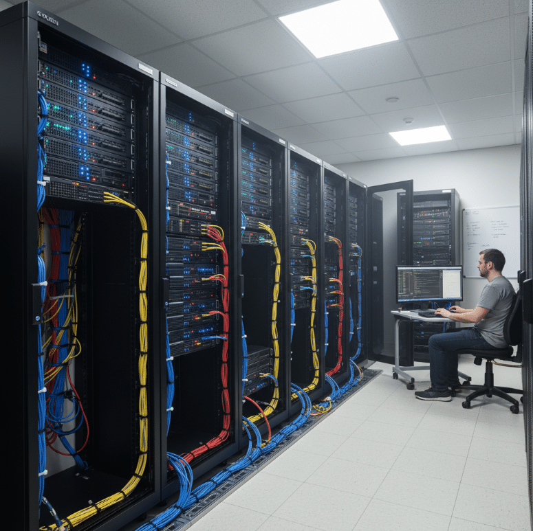 Federated learning in data service providers