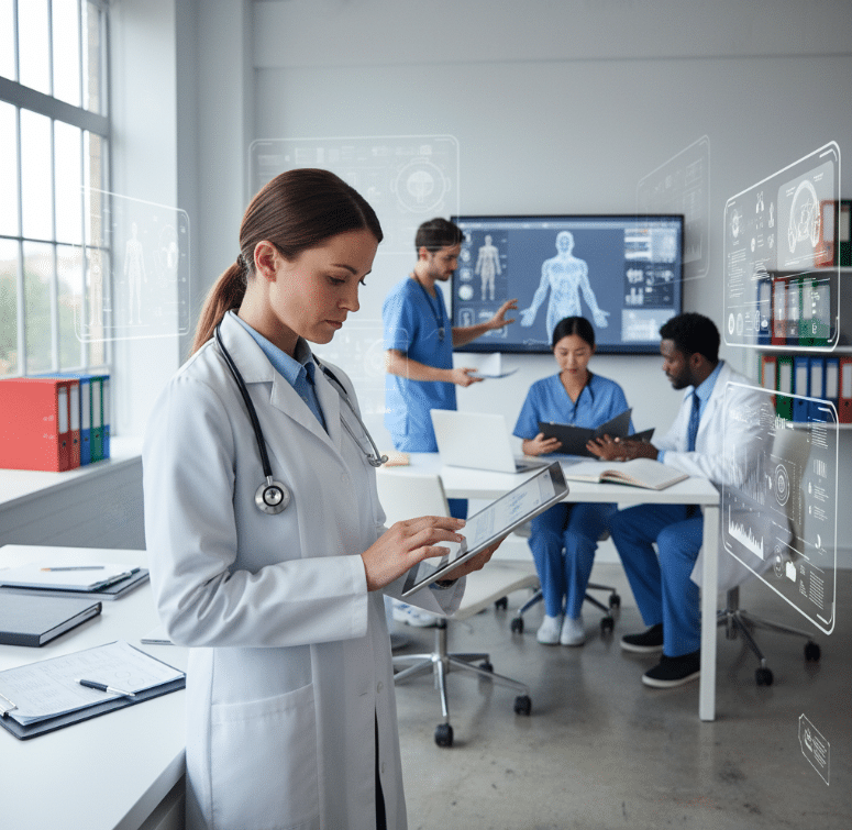 Federated learning in healthcare