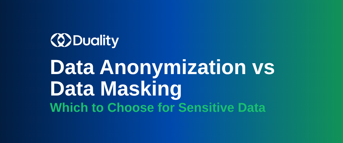 Data Anonymization