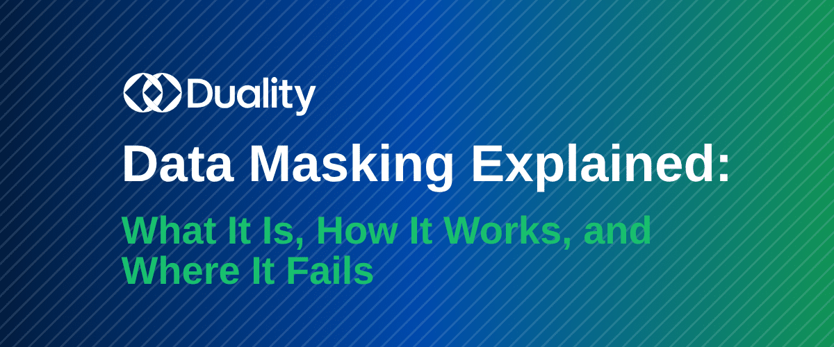 Data masking explained