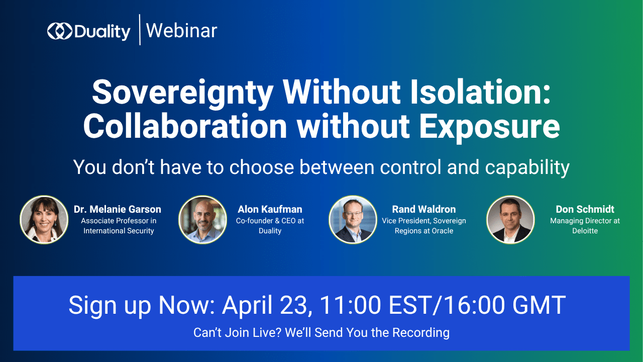 Sovereignty Without Isolation: Collaboration without Exposure